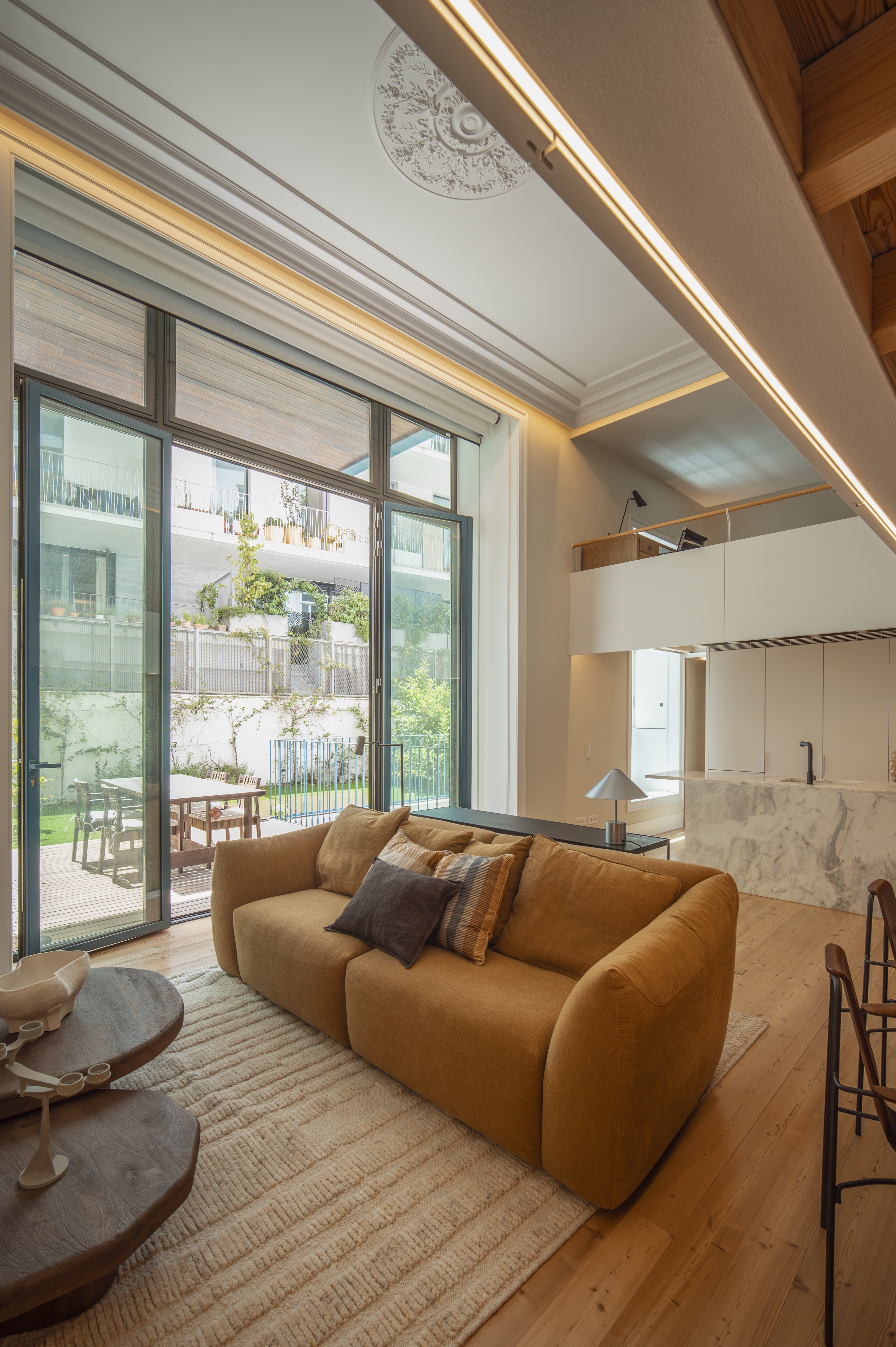 Exceptional Designer Loft with Private Garden in Prime Central Lisbon