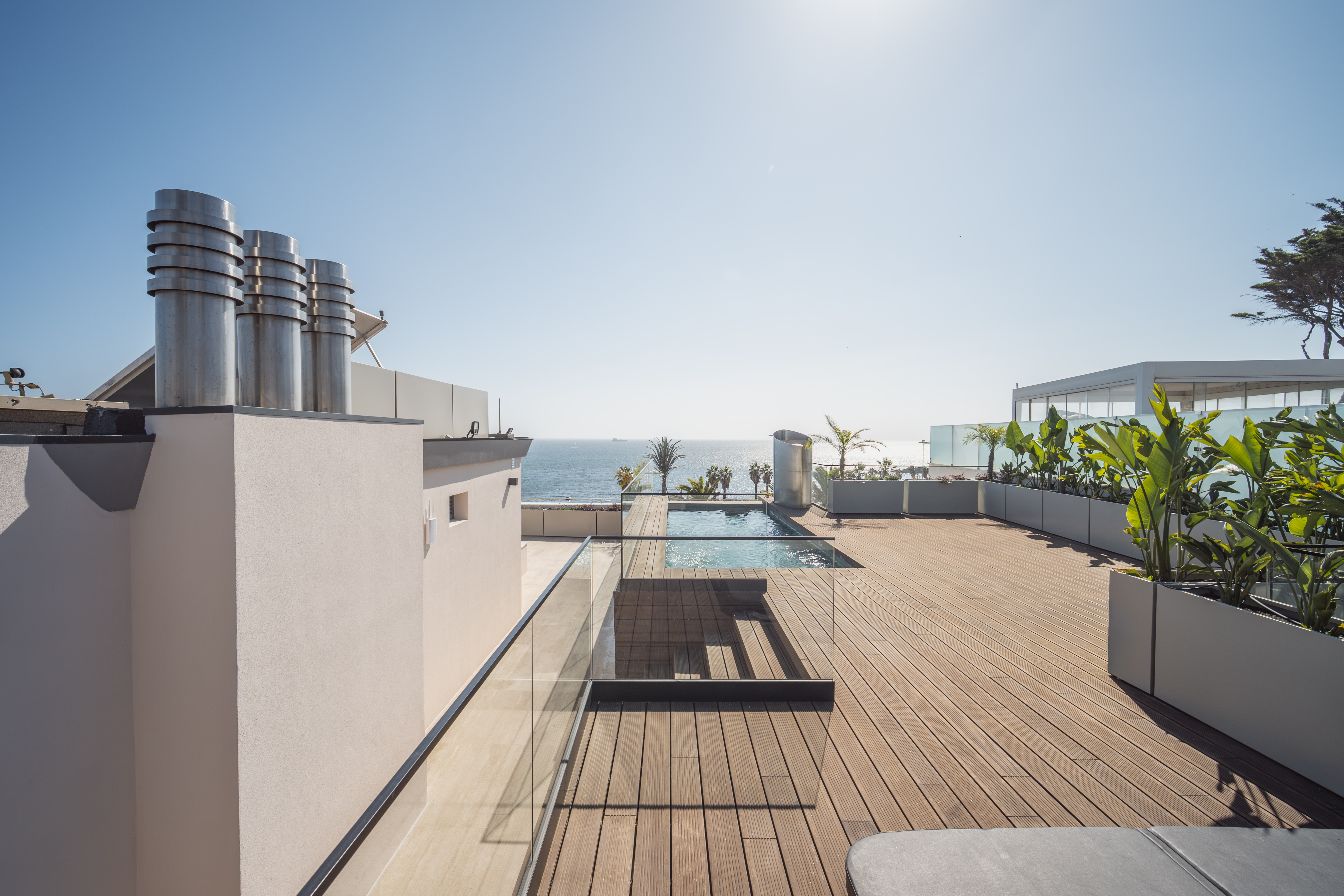 Oceanfront Duplex Penthouse in Estoril