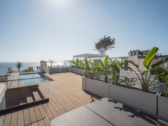 Oceanfront Duplex Penthouse in Estoril